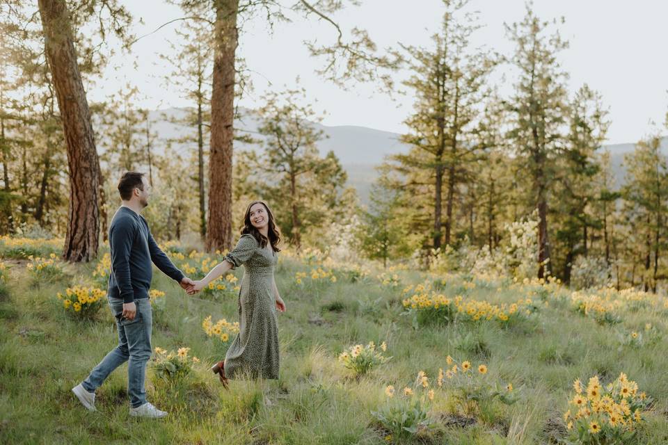 Kelowna Spring Engagement