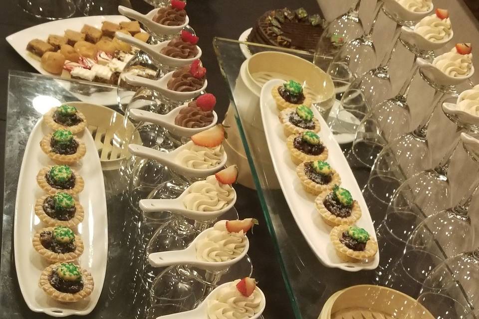 Delicious dessert table