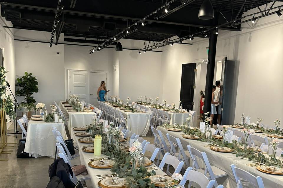 Indoor set up - Surrey