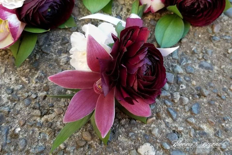 Tropical Interlude Boutonniere