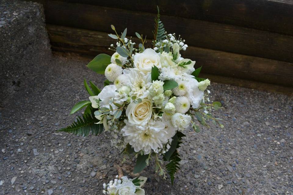 August Whimsy BQ & Boutonniere