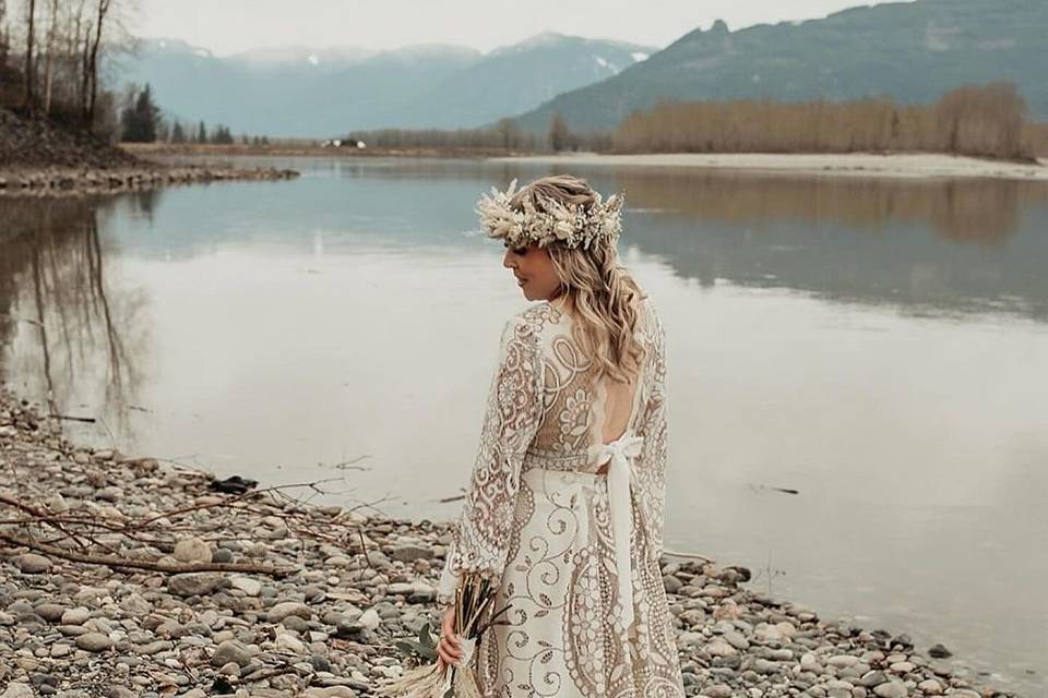 Bohemian Rhapsody Floral Crown