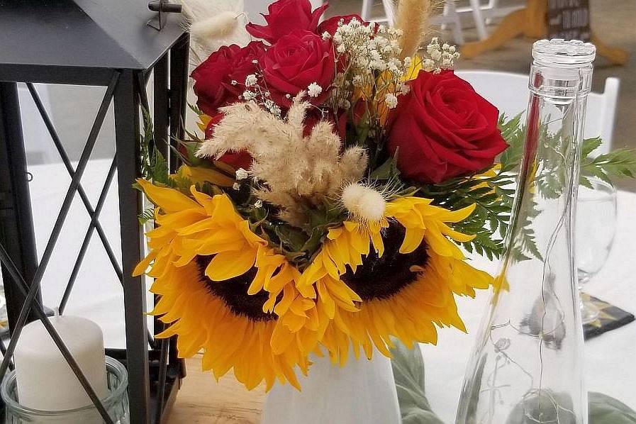 Boho N' Bright Centerpieces