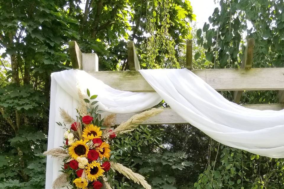 Boho N' Bright Floral Swag