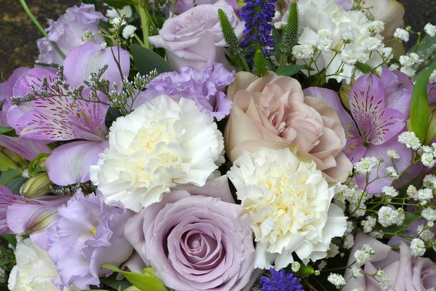 Lavender Dream Floral Swag