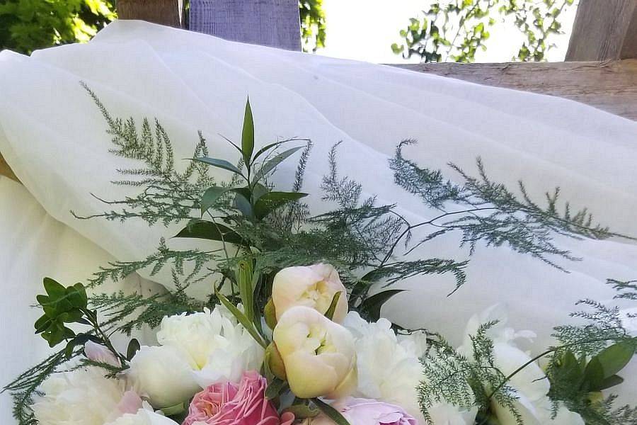 Peony Passion Floral Swag