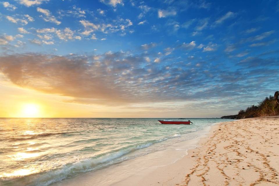 Sunset in Fiji