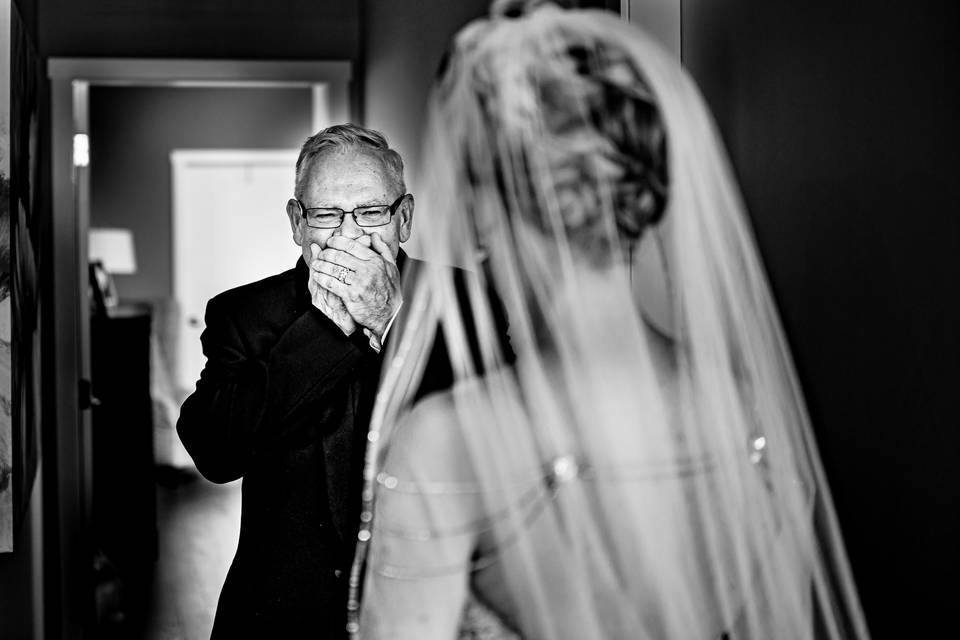 Dad's first look