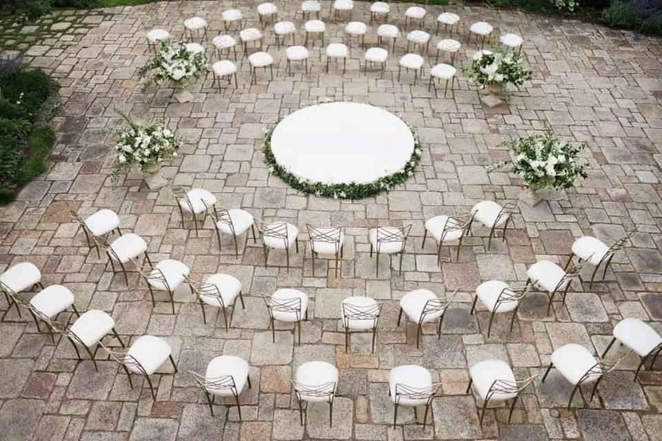 Modern take on a ceremony