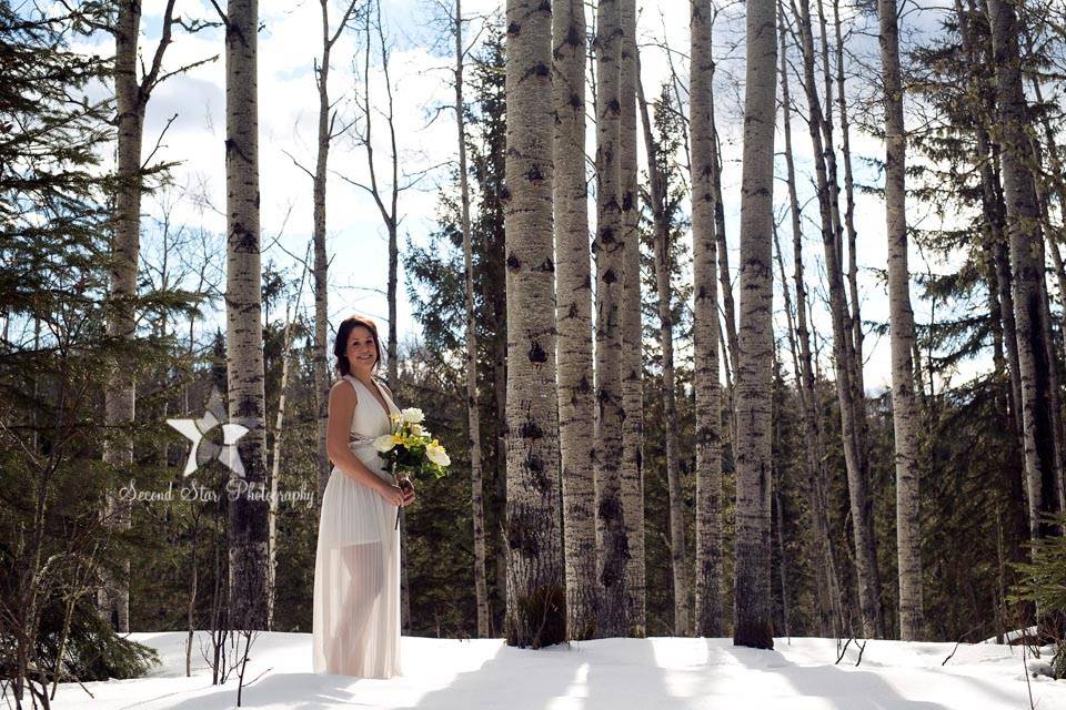 Gorgeous Canmore bride