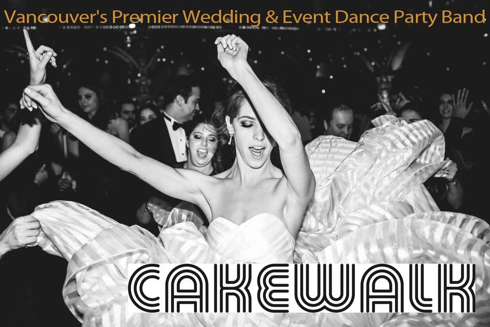 Cakewalk wedding dancer