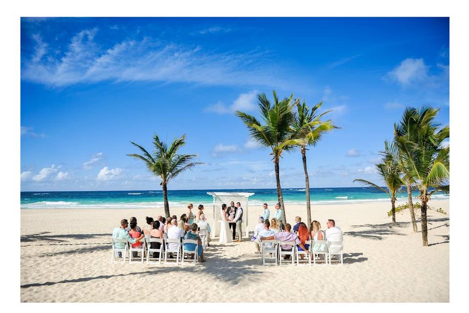 Beachfront Destination Wedding