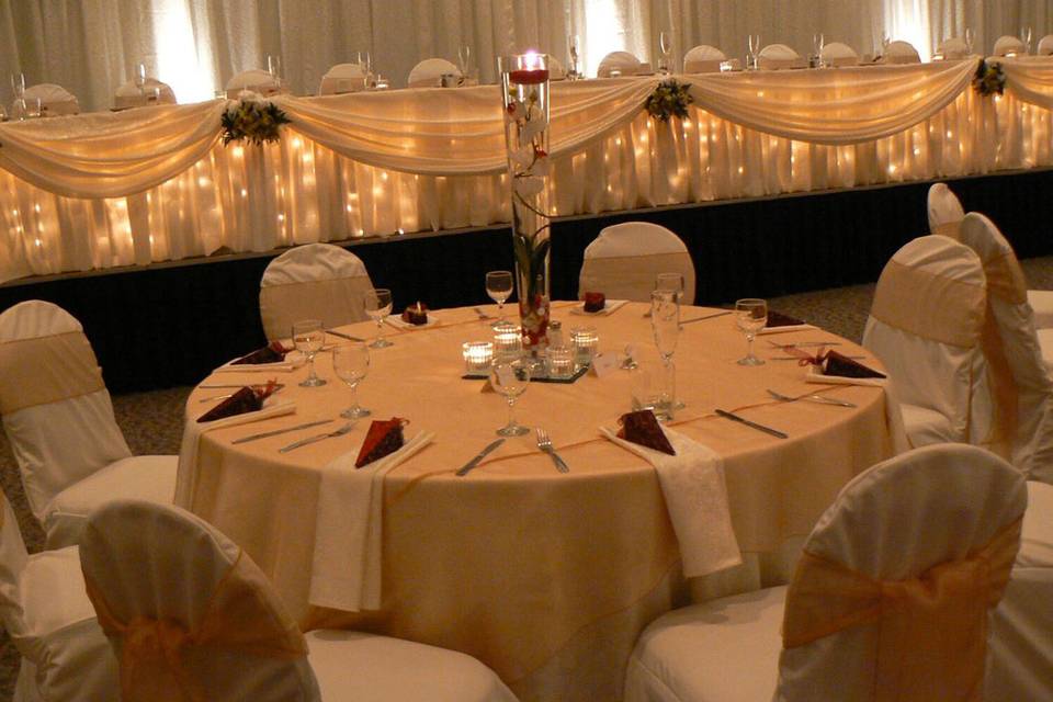 Wedding set up