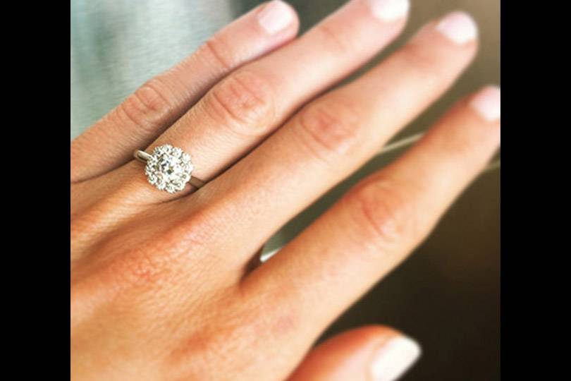 Eve Pavé Engagement Ring