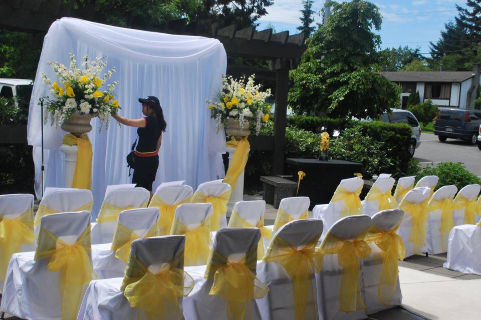 Yellow Wedding Theme