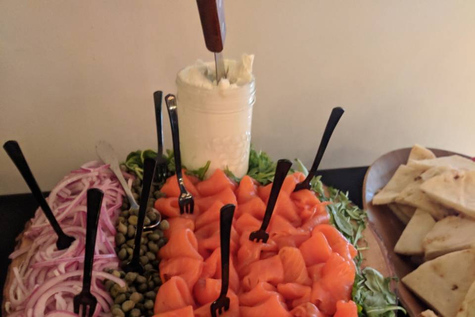 Smoked Salmon Display