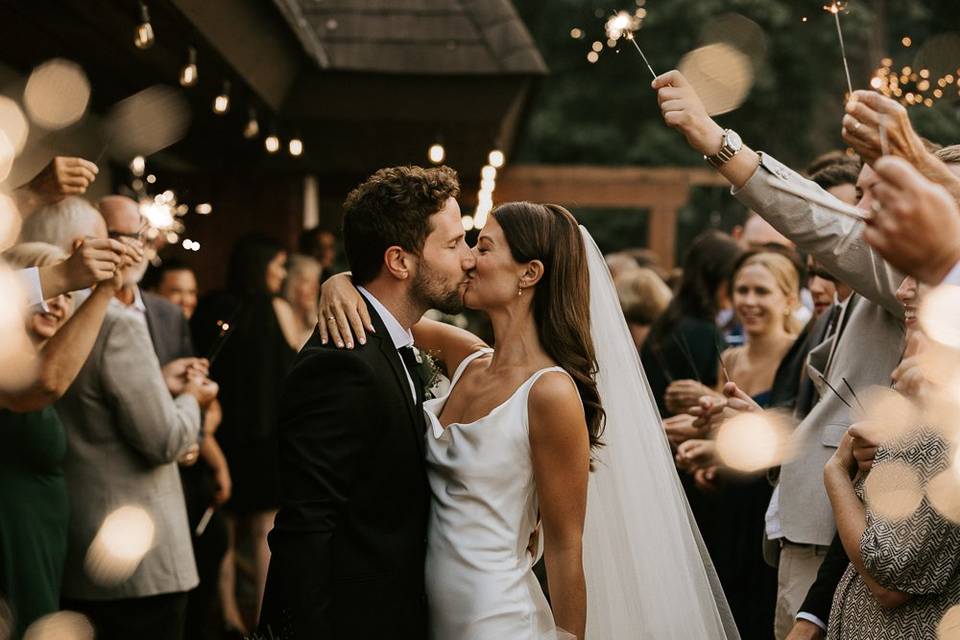 Sparkler entrance