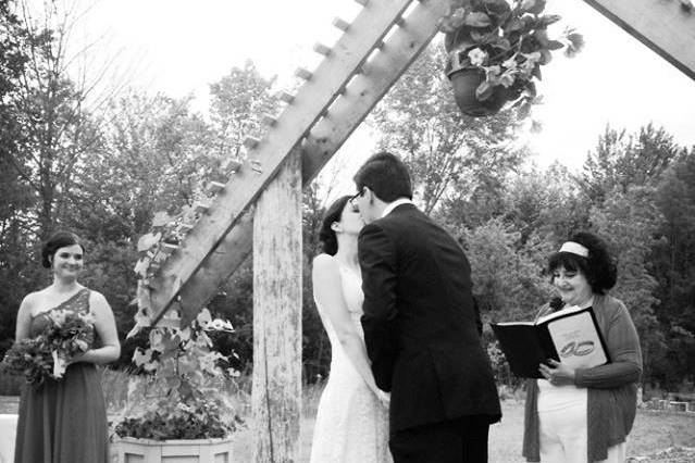 Park wedding