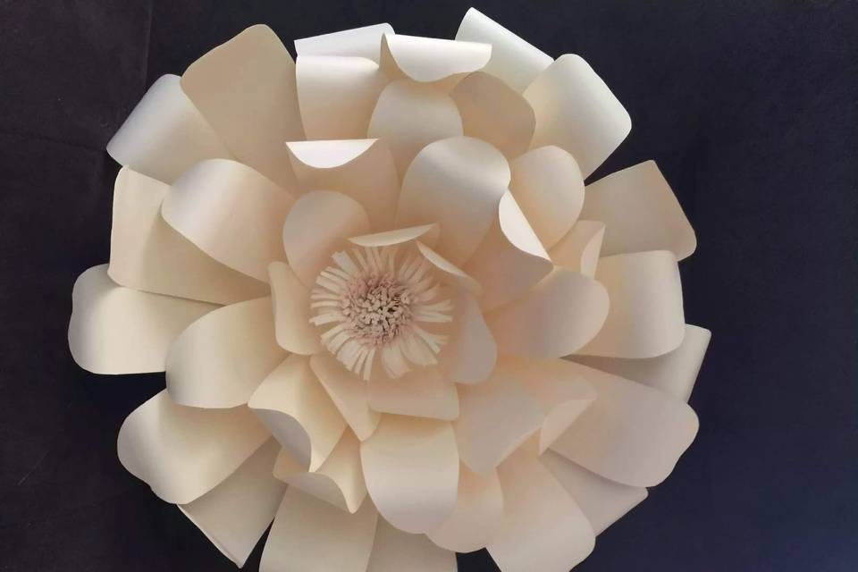 Custom paper flowers