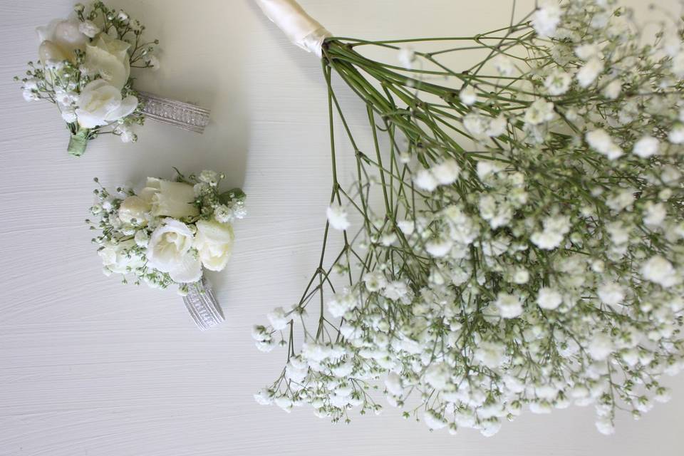 Casual Bouquet and Corsages