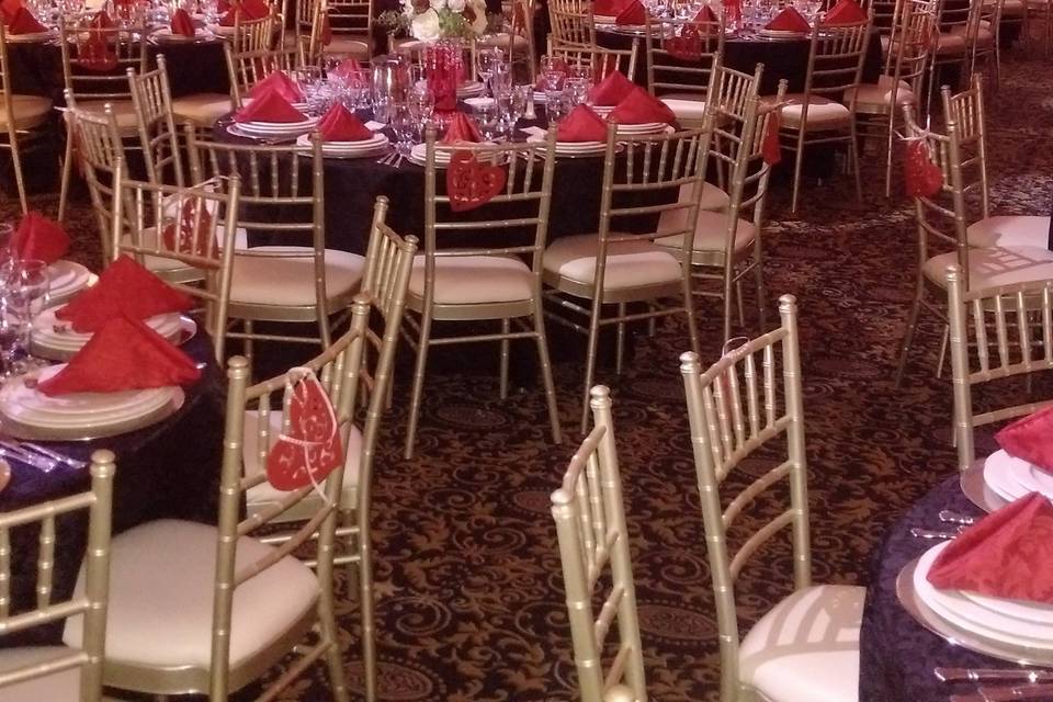 Ontario wedding decor