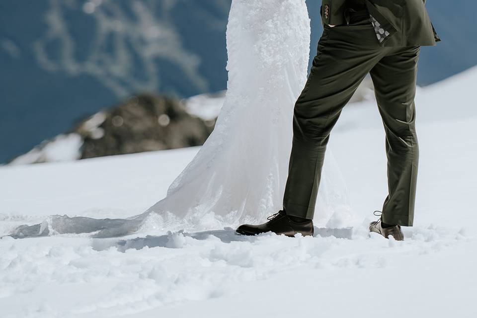 Rainbow Mountain wedding