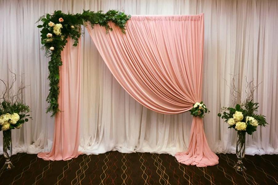 Custom backdrop design