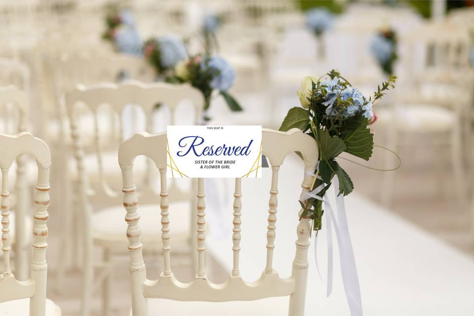 Reserved Seating Cards