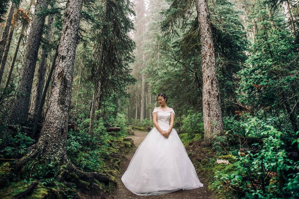 Bridal portrait