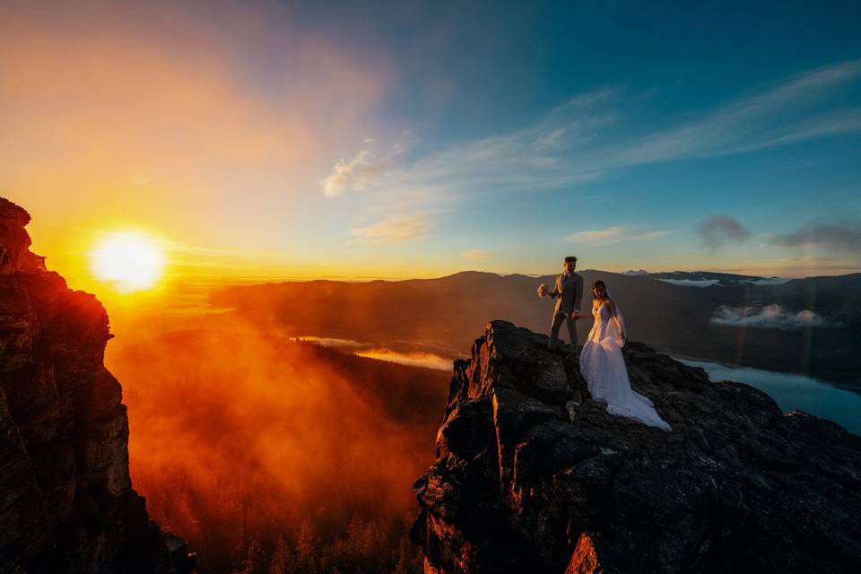 Sunrise wedding