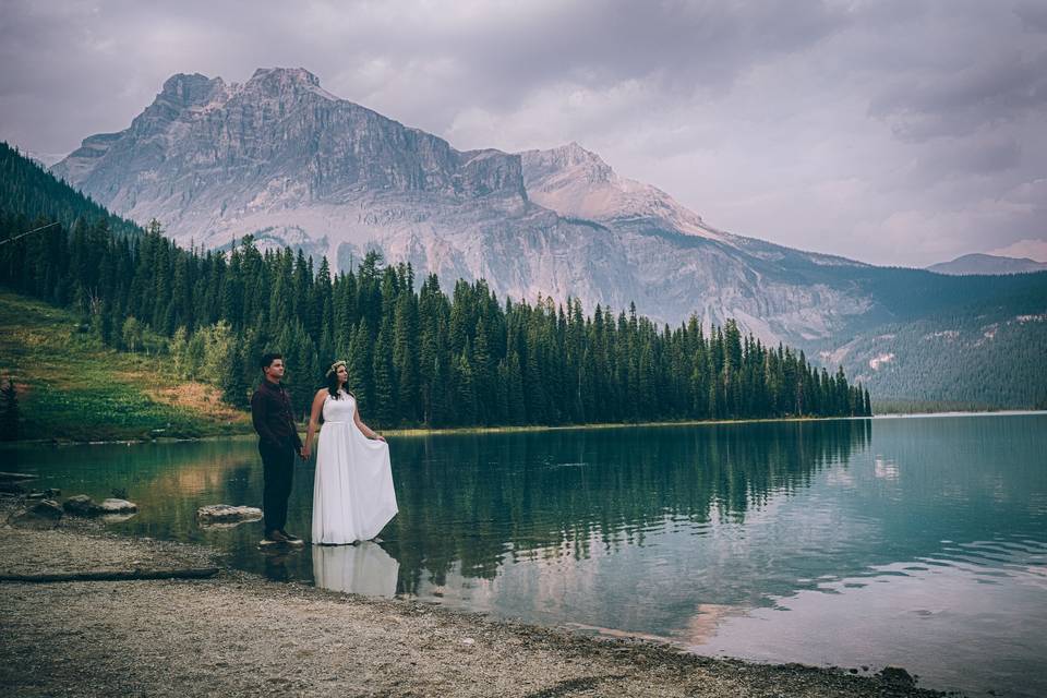 Mountain wedding