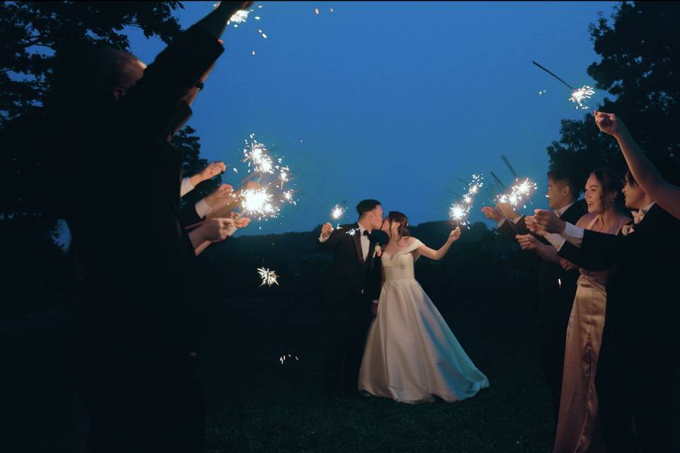 Brian & Loujain Sparklers