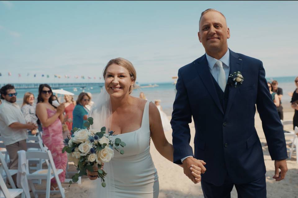 Ashley & Peter Post-Ceremony
