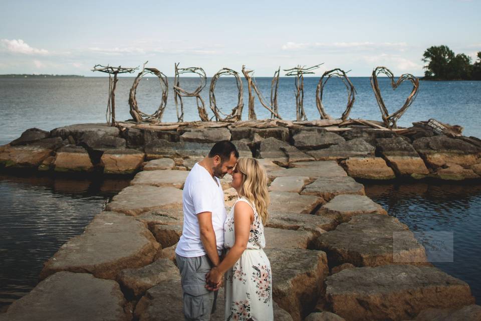 Engagement, Toronto waterfront