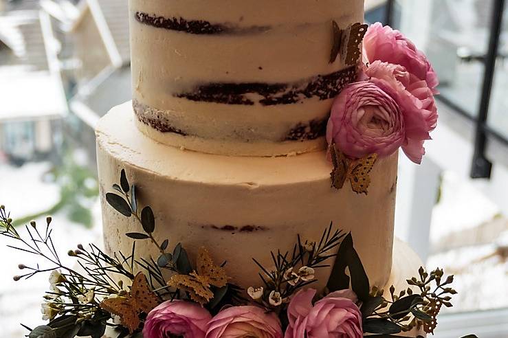 Naked cake