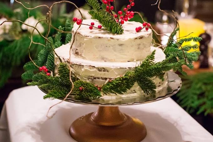 Winter Wedding Cake