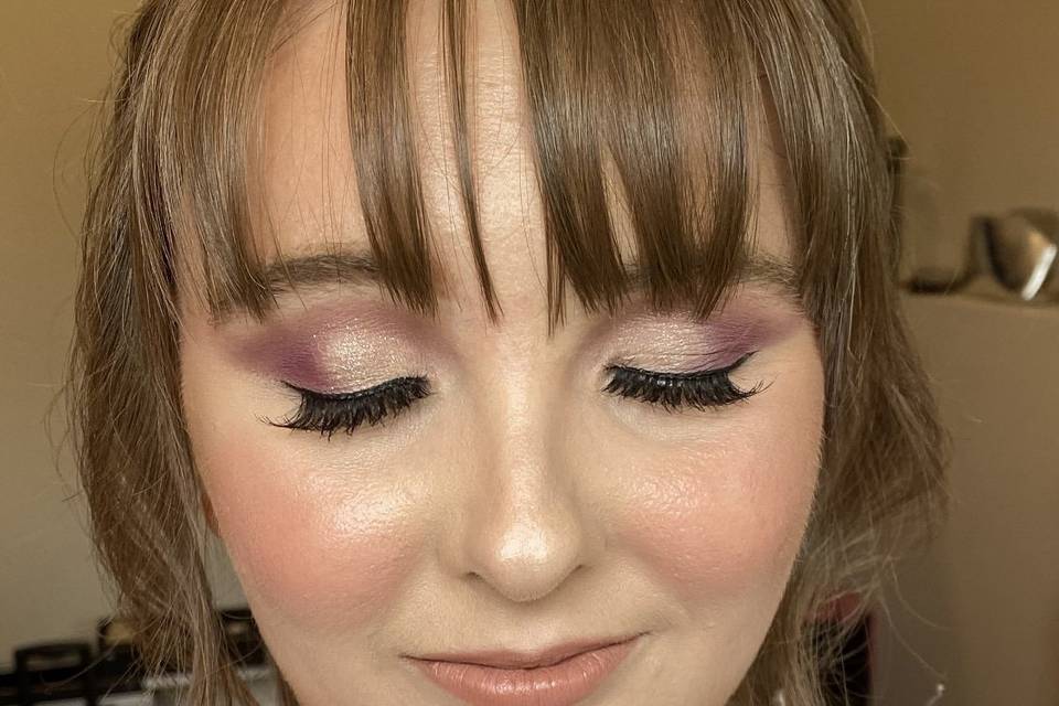 Glow bridal look