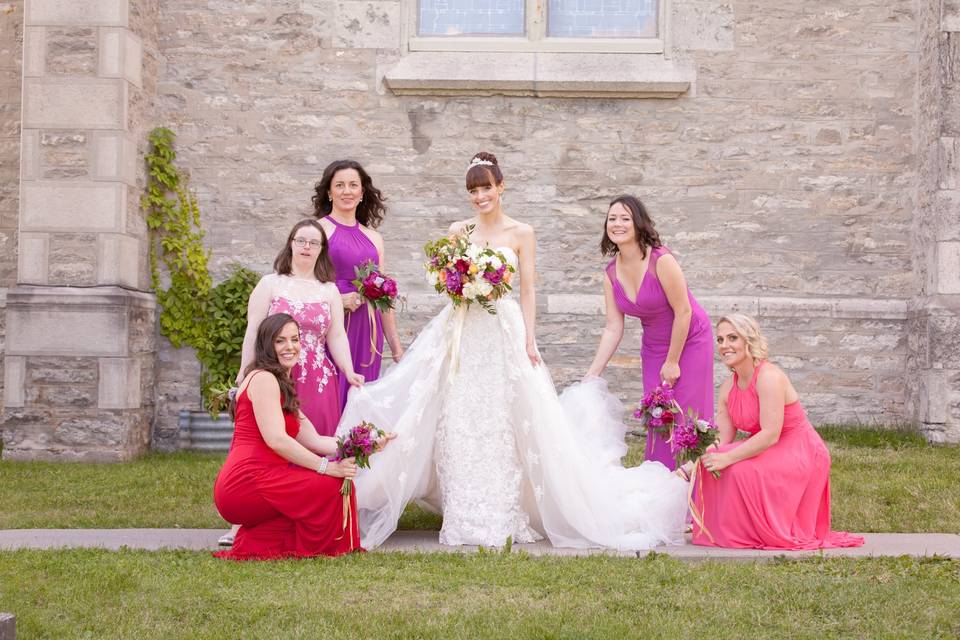 Toronto wedding hair