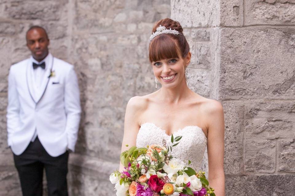 Toronto wedding hair