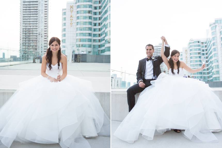 Ontario wedding hair