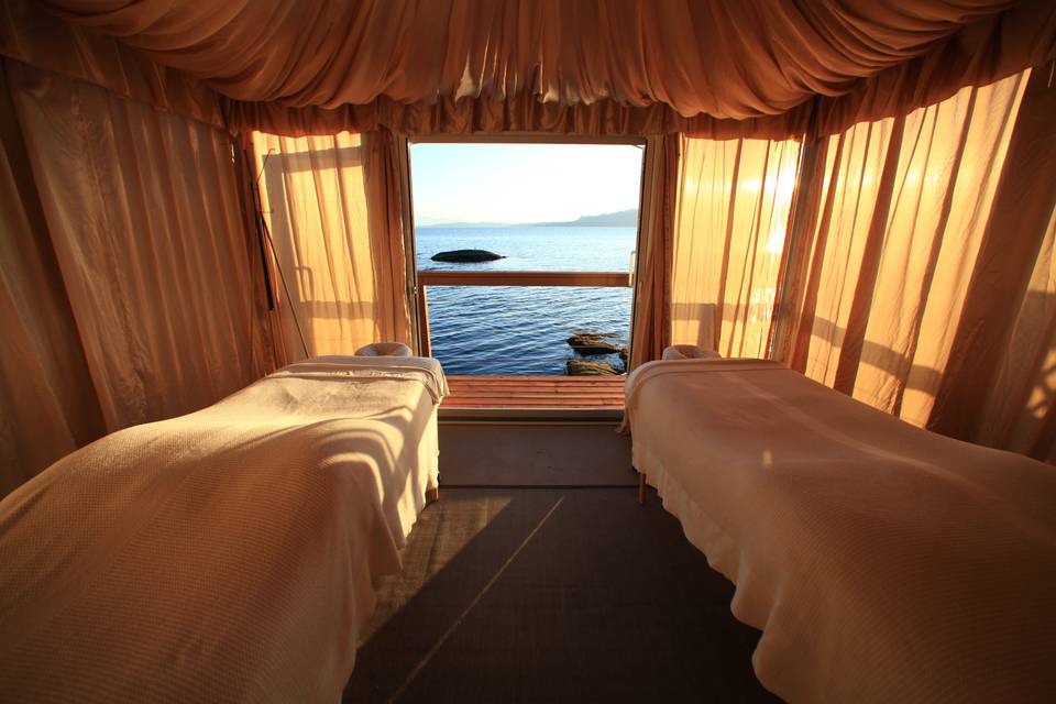 Spa Tent with OceanView