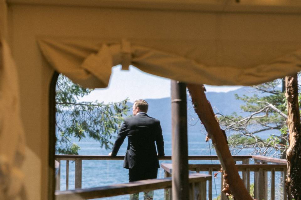 Groom in the Tent