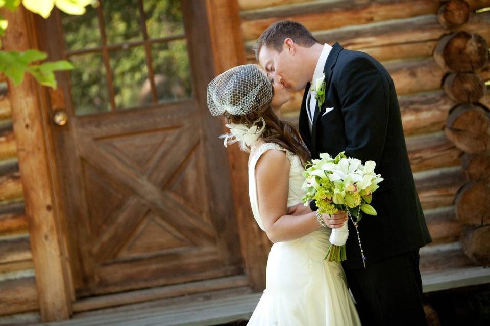 Couple with Bouquet