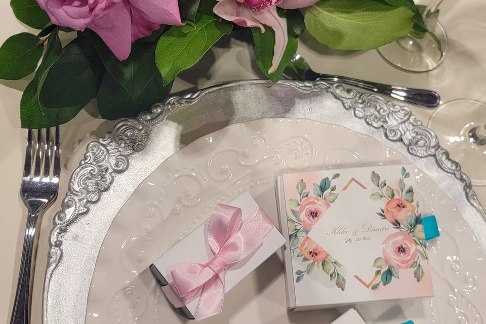 Custom Wedding Favour Box