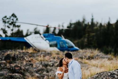 Helicopter engagement session