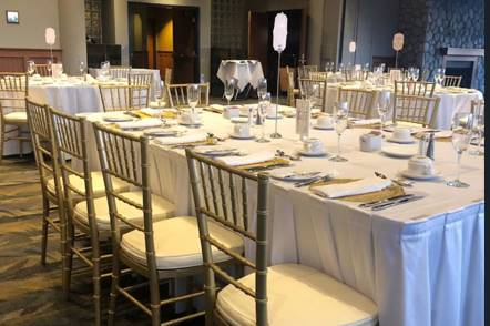 Gold Chiavari Chair Rental.