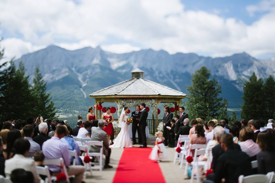 Silvertip Canmore Ceremony