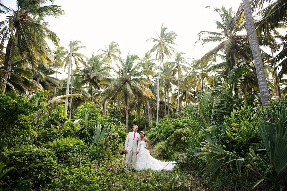 Dominican Wedding Portrait