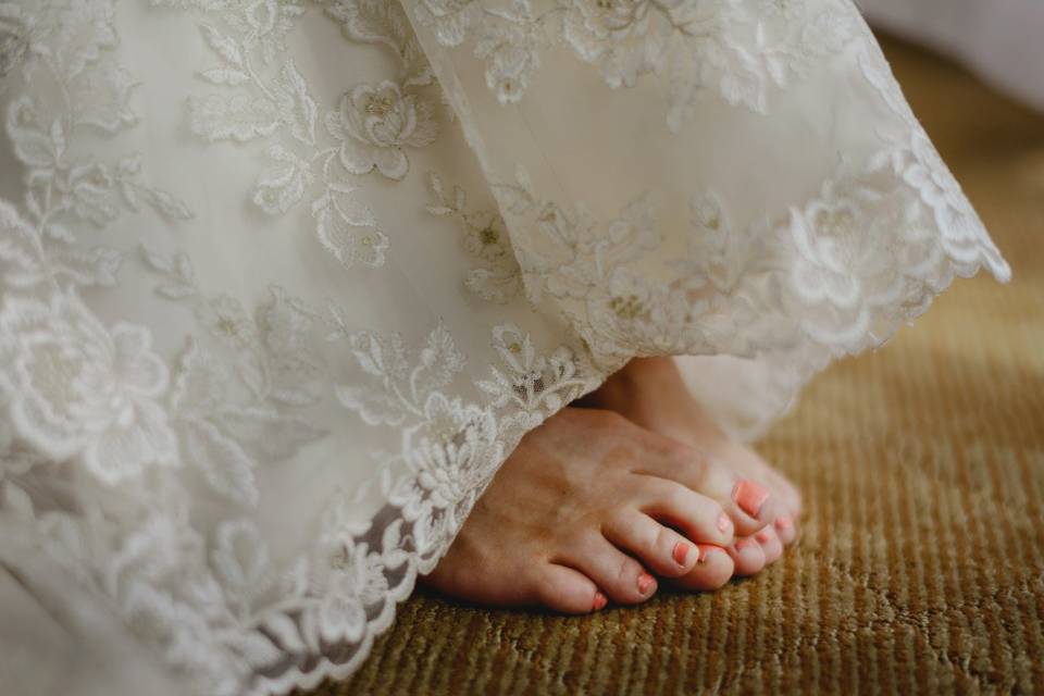 Bride's Feet