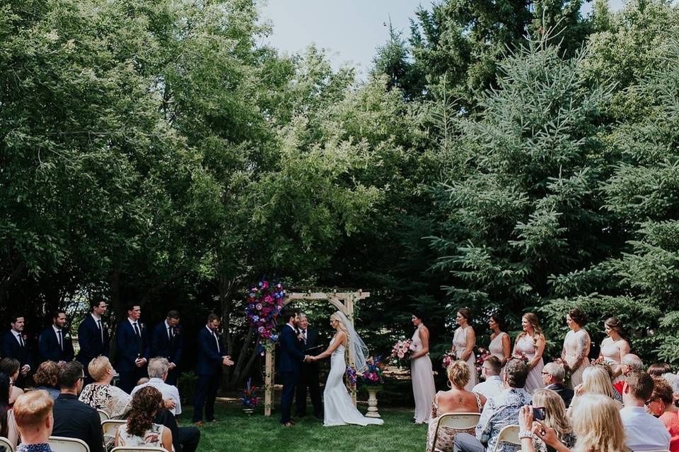 Backyard Wedding